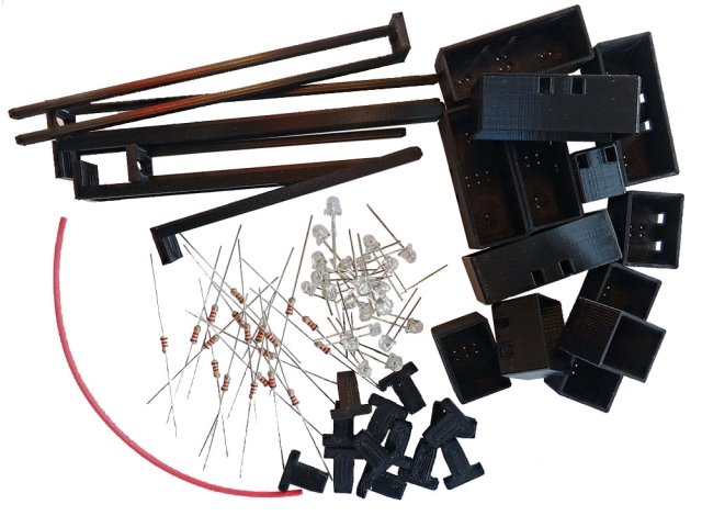 LED-Boxen - Set für H0